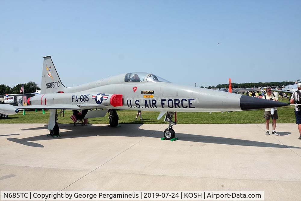 N685TC, 1968 Northrop RF-5A Freedom Fighter C/N 1009, Oshkosh 2019.