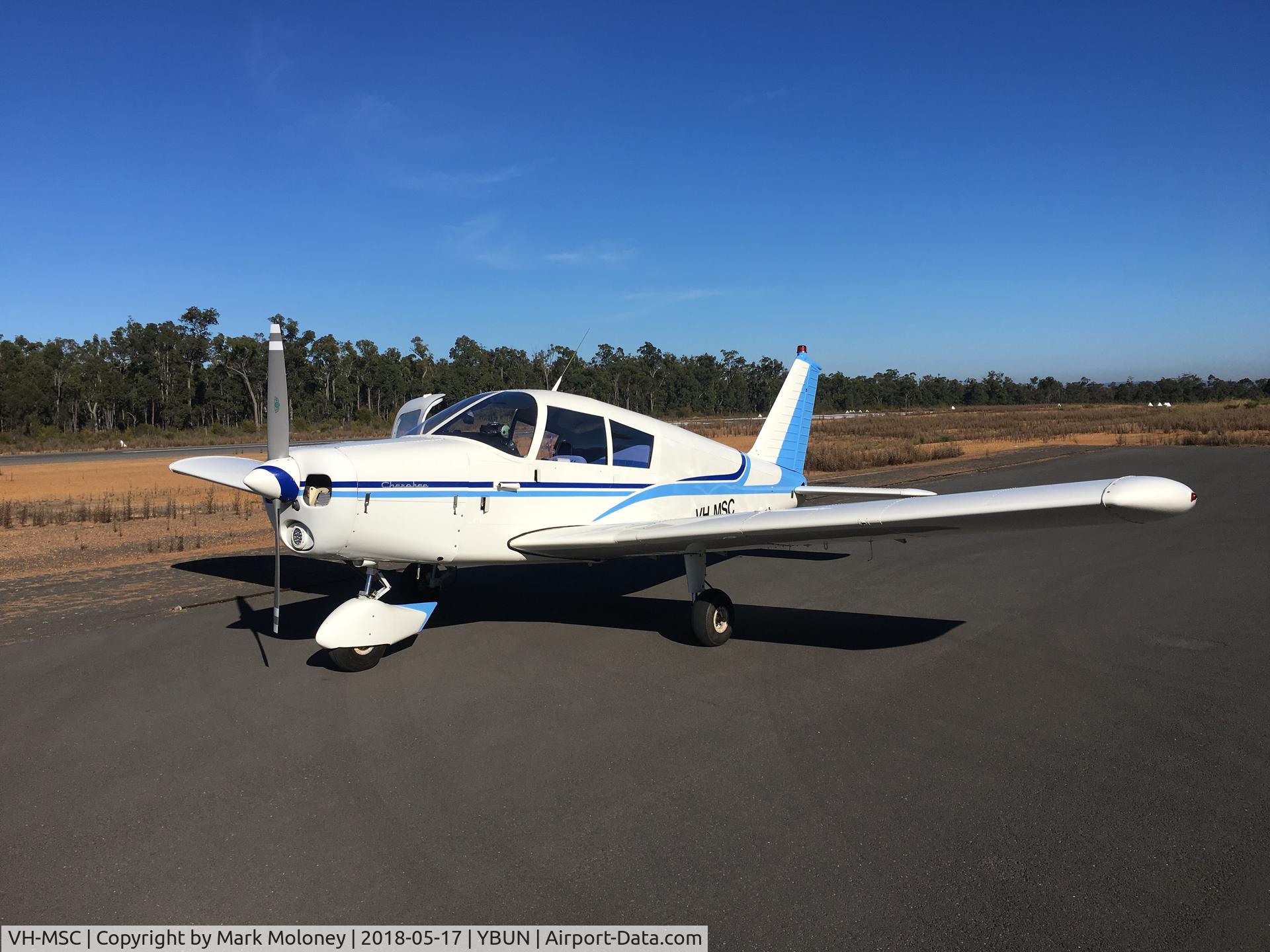 VH-MSC, 1961 Piper PA-28-150 Cherokee C/N 28-307, Converted to 160