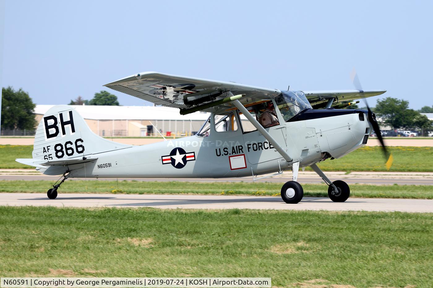 N60591, 2001 Cessna 305F C/N AR-4, Oshkosh 2019.