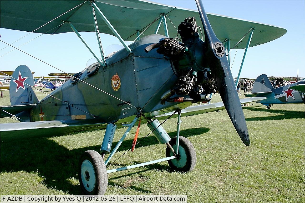 F-AZDB, Polikarpov Po-2W C/N 045, Polikarpov Po-2W, Static display, La Ferté Alais Airfield (LFFQ) Air Show 2012