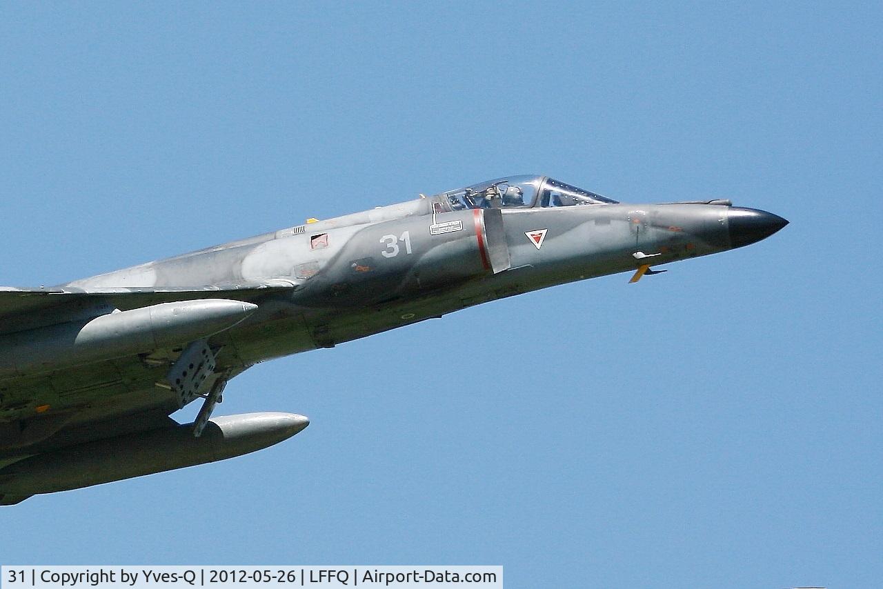 31, Dassault Super Etendard C/N 31, Dassault Super Etendard M (SEM), On display, La Ferté-Alais Airfield (LFFQ) Air Show 2012