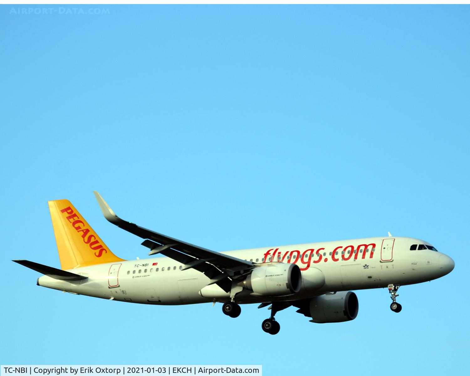 TC-NBI, 2016 Airbus A320-251N C/N 7429, TC-NBI landing rw 04L