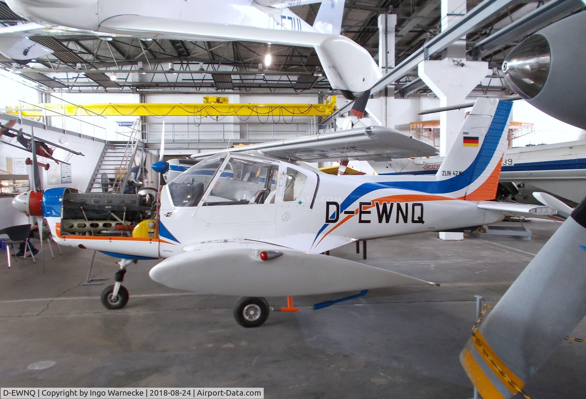 D-EWNQ, 1974 Zlin Z.42MU C/N 0053/02, Zlin Z-42MU at the Museum für Luftfahrt u. Technik, Wernigerode