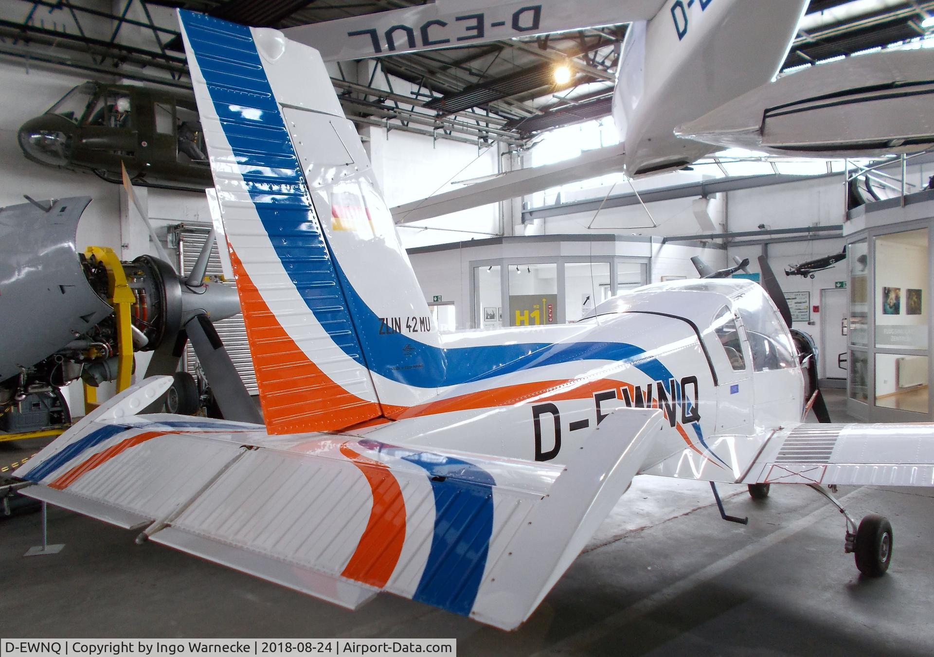 D-EWNQ, 1974 Zlin Z.42MU C/N 0053/02, Zlin Z-42MU at the Museum für Luftfahrt u. Technik, Wernigerode