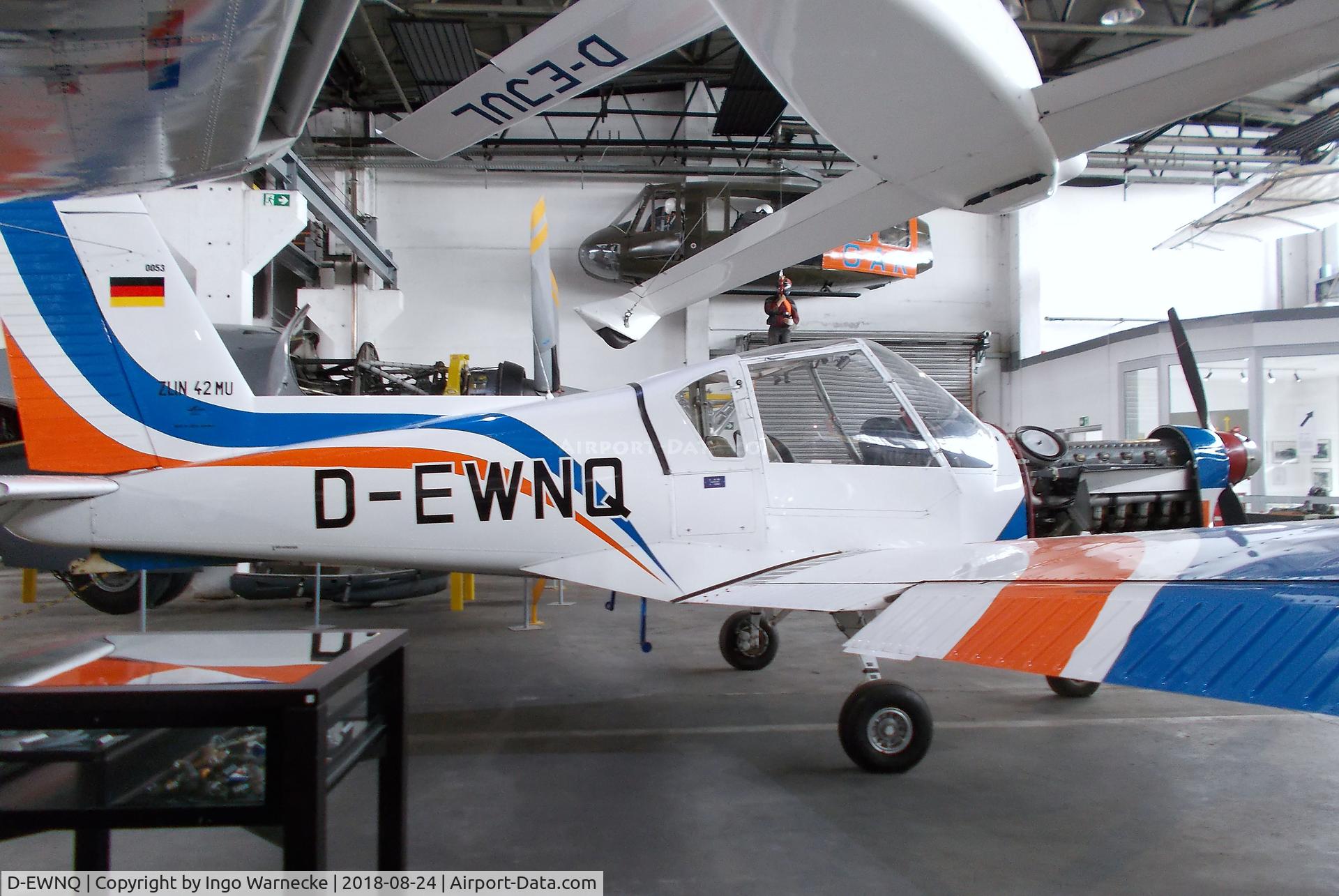 D-EWNQ, 1974 Zlin Z.42MU C/N 0053/02, Zlin Z-42MU at the Museum für Luftfahrt u. Technik, Wernigerode