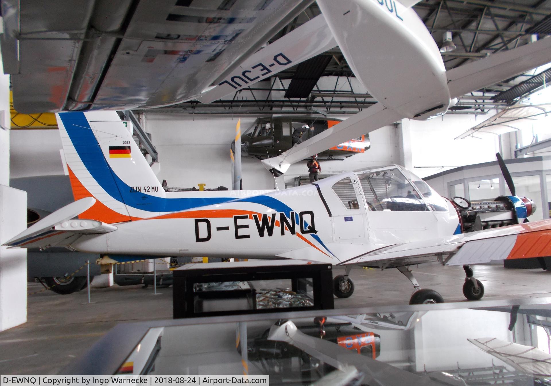 D-EWNQ, 1974 Zlin Z.42MU C/N 0053/02, Zlin Z-42MU at the Museum für Luftfahrt u. Technik, Wernigerode