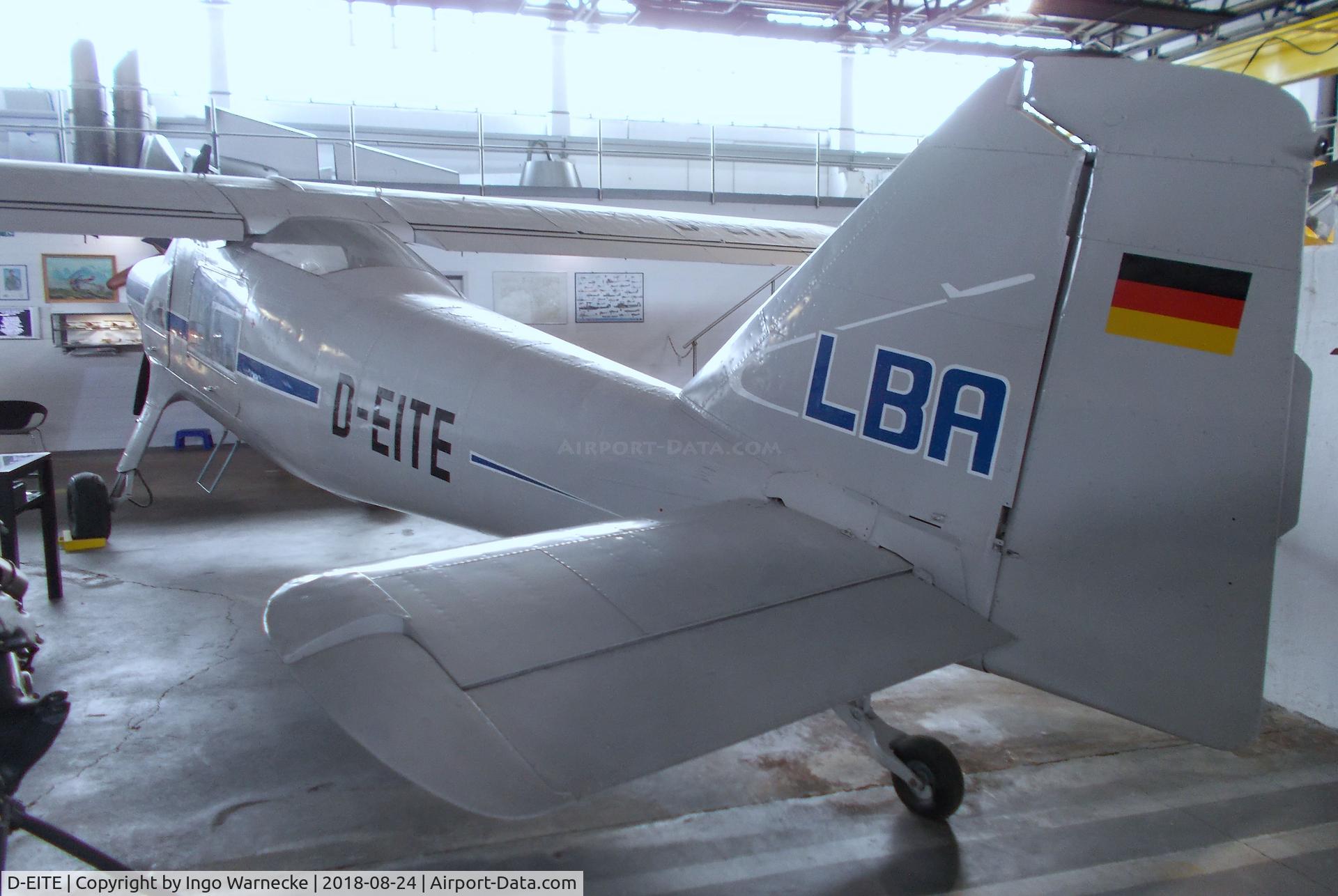 D-EITE, Dornier Do-27A-1 C/N 286, Dornier Do 27A-1 at the Museum für Luftfahrt u. Technik, Wernigerode