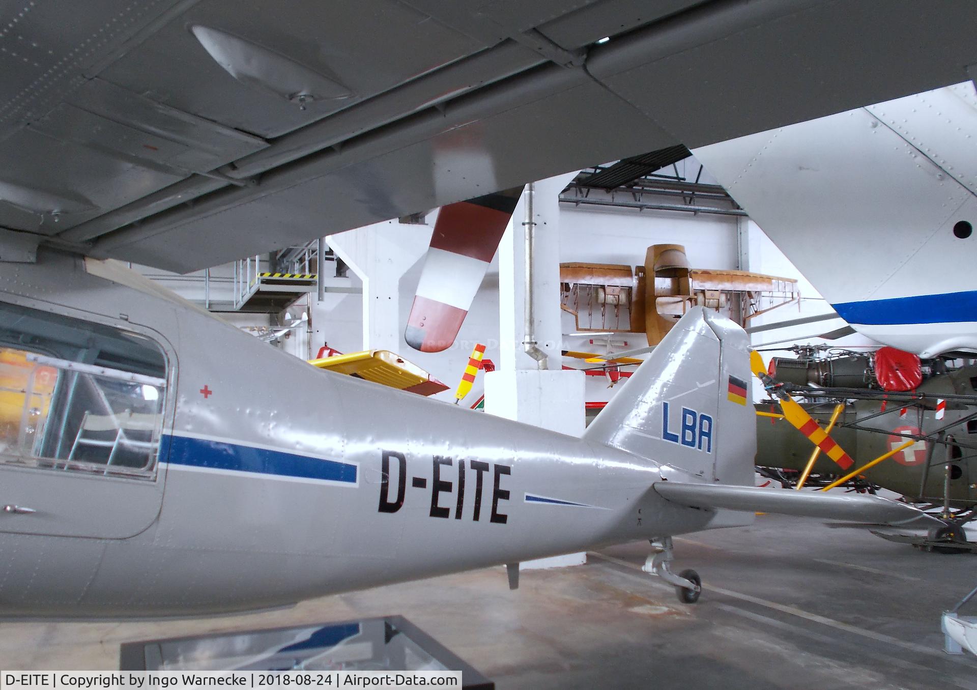 D-EITE, Dornier Do-27A-1 C/N 286, Dornier Do 27A-1 at the Museum für Luftfahrt u. Technik, Wernigerode