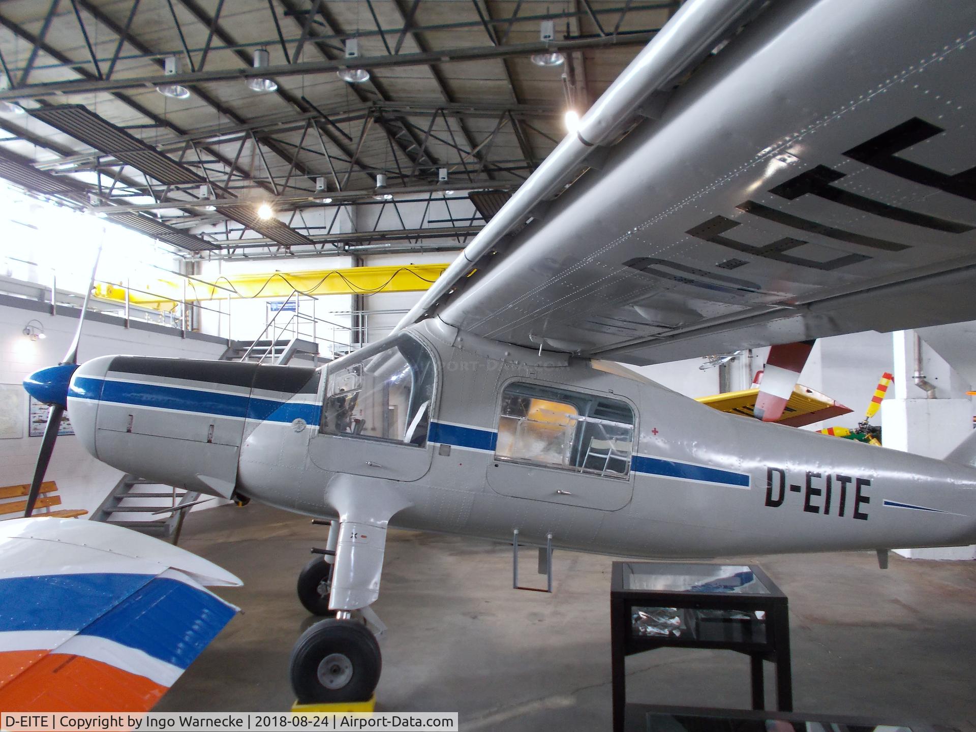 D-EITE, Dornier Do-27A-1 C/N 286, Dornier Do 27A-1 at the Museum für Luftfahrt u. Technik, Wernigerode