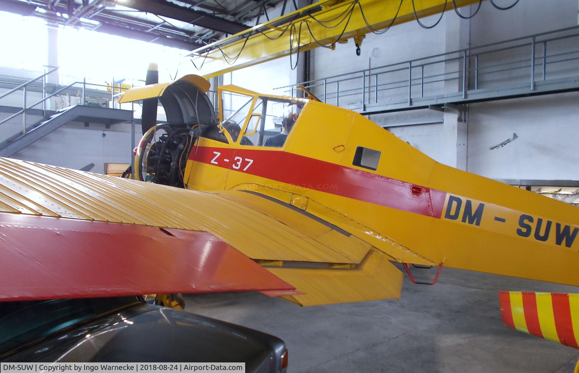 DM-SUW, 1974 Zlin Z-37A Cmelak C/N 19-20, Zlin Z-37A Cmelak at the Museum für Luftfahrt u. Technik, Wernigerode