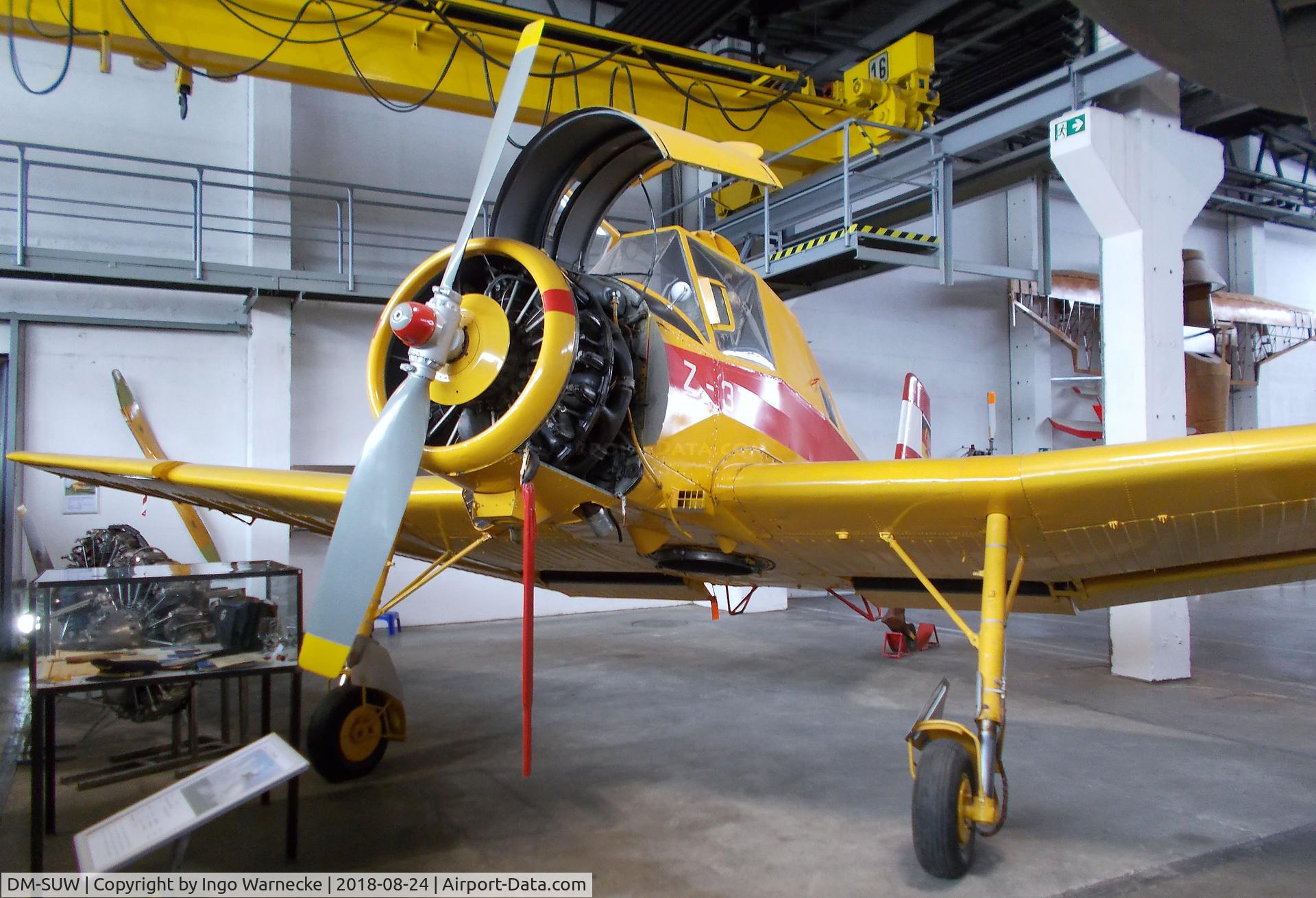 DM-SUW, 1974 Zlin Z-37A Cmelak C/N 19-20, Zlin Z-37A Cmelak at the Museum für Luftfahrt u. Technik, Wernigerode