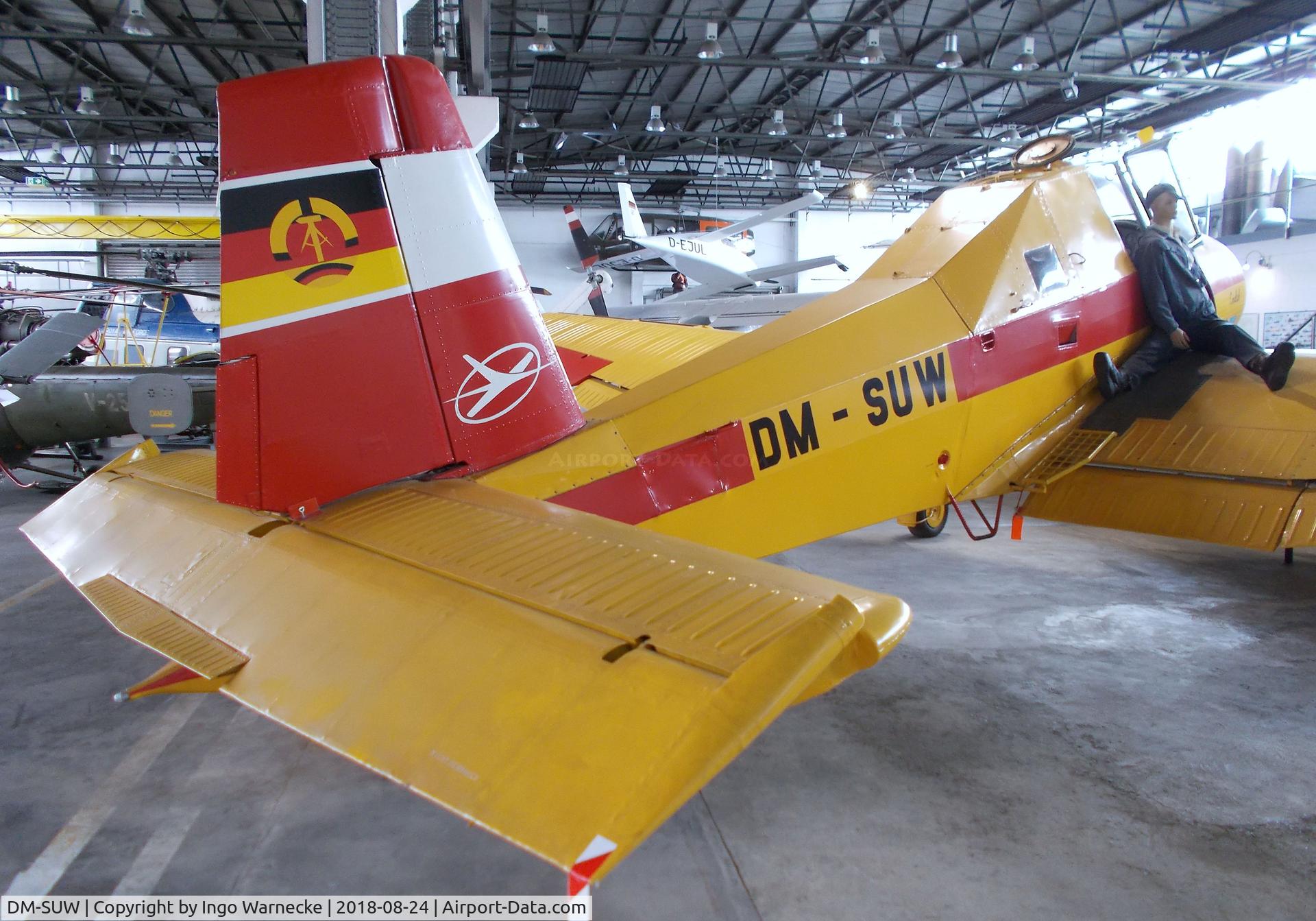 DM-SUW, 1974 Zlin Z-37A Cmelak C/N 19-20, Zlin Z-37A Cmelak at the Museum für Luftfahrt u. Technik, Wernigerode