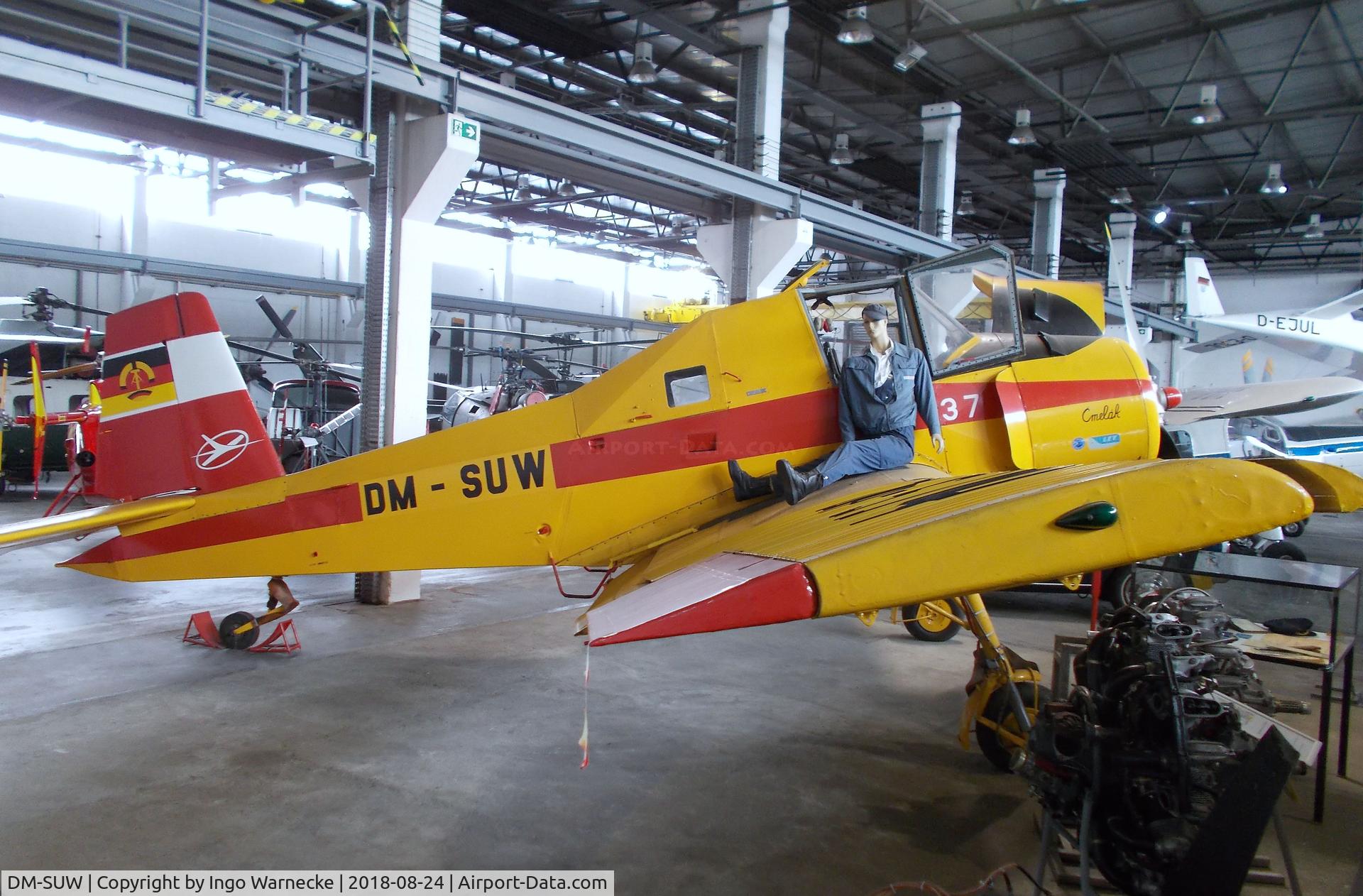 DM-SUW, 1974 Zlin Z-37A Cmelak C/N 19-20, Zlin Z-37A Cmelak at the Museum für Luftfahrt u. Technik, Wernigerode