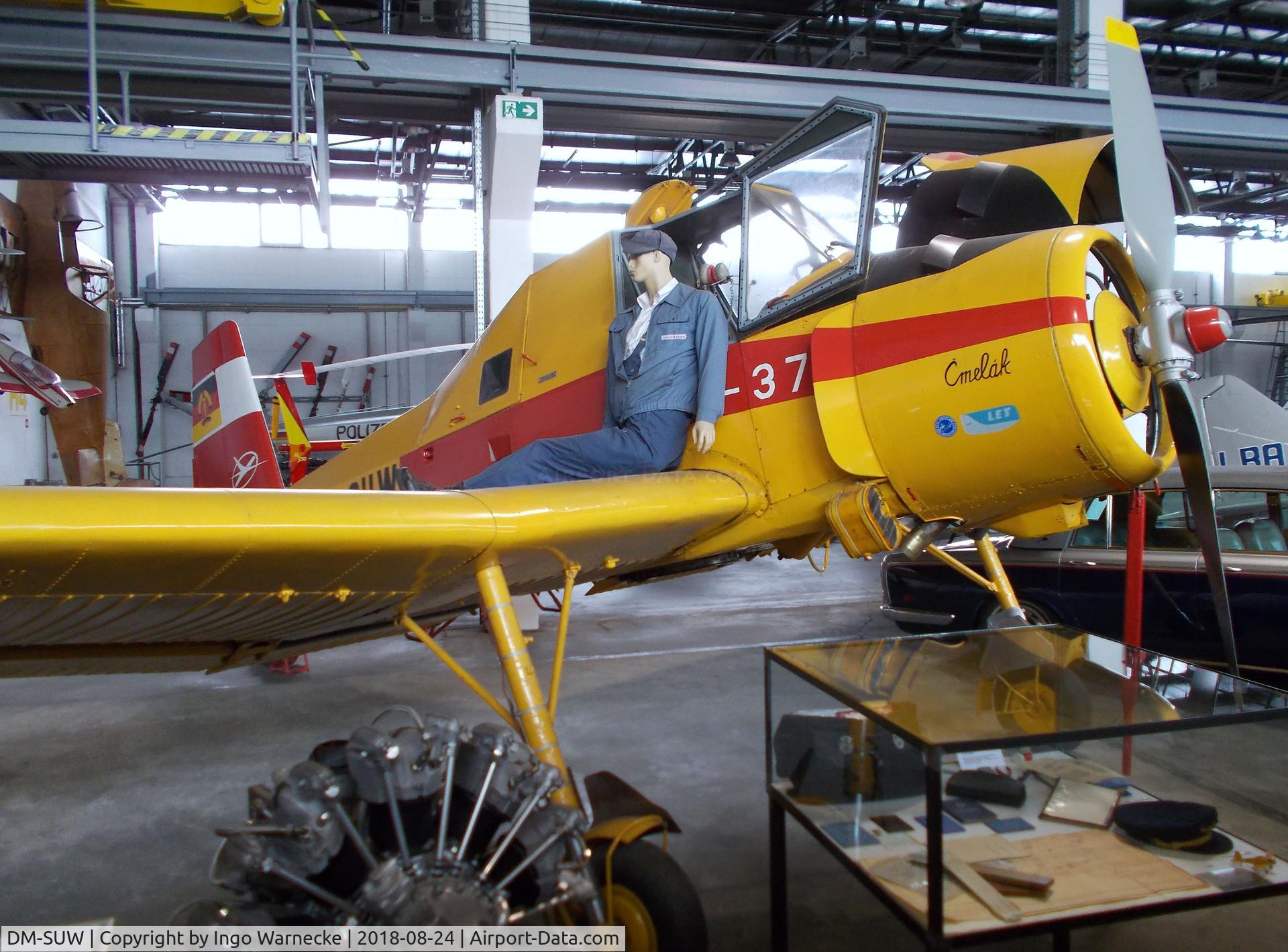 DM-SUW, 1974 Zlin Z-37A Cmelak C/N 19-20, Zlin Z-37A Cmelak at the Museum für Luftfahrt u. Technik, Wernigerode