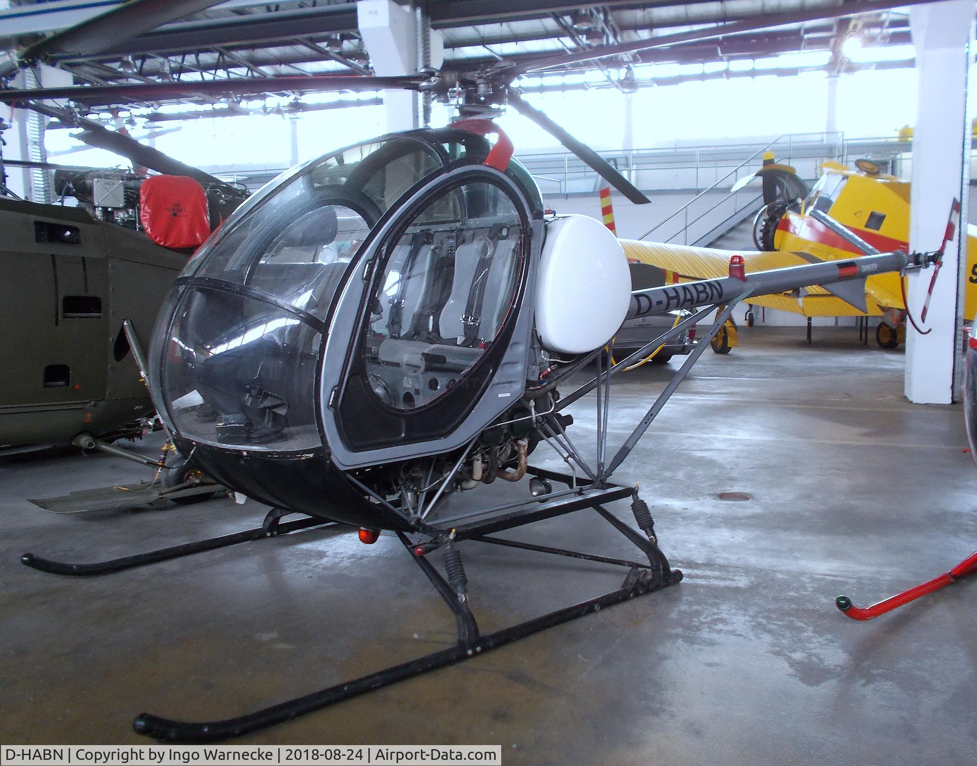 D-HABN, Hughes TH-55A Osage C/N 105-0394, Hughes TH-55A Osage at the Museum für Luftfahrt u. Technik, Wernigerode
