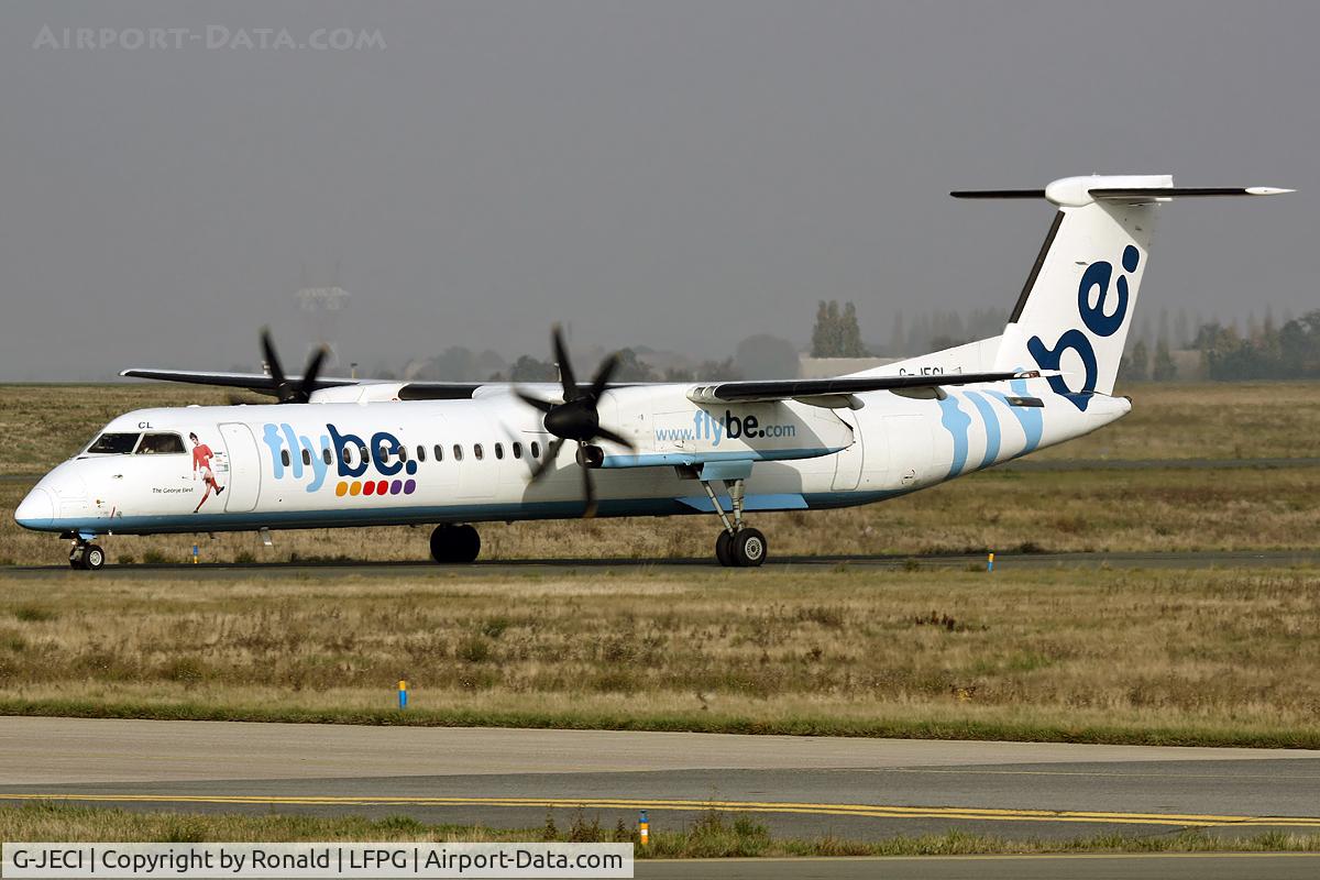 G-JECI, 2005 De Havilland Canada DHC-8-402Q Dash 8 C/N 4105, at cdg