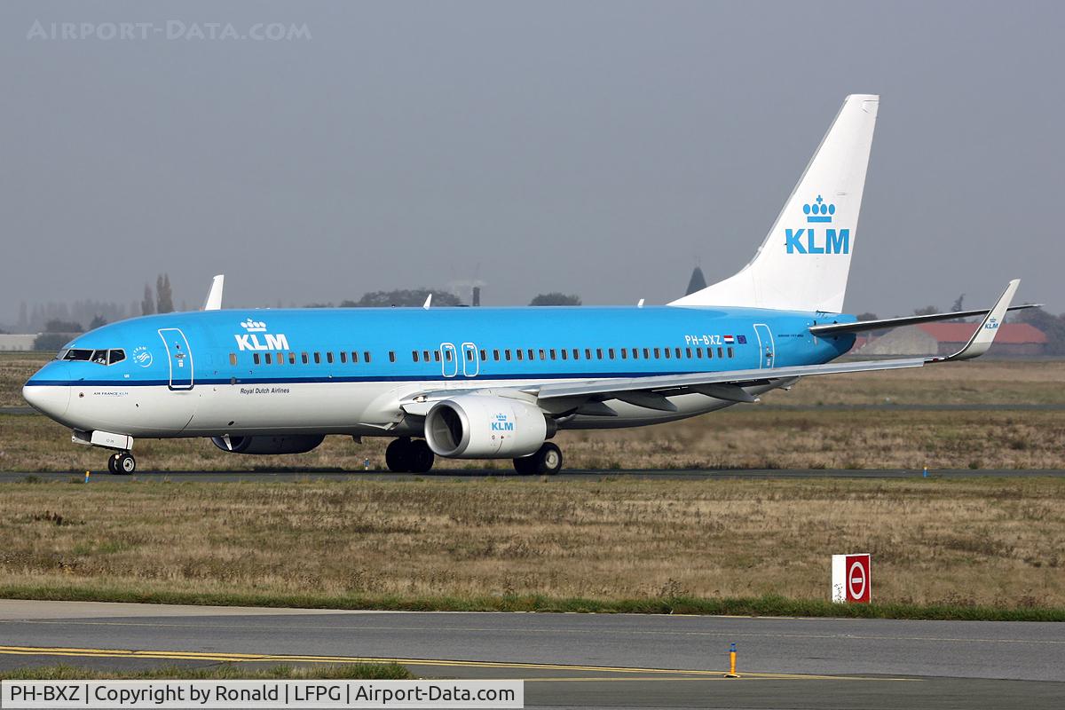 PH-BXZ, 2008 Boeing 737-8K2 C/N 30368, at cdg