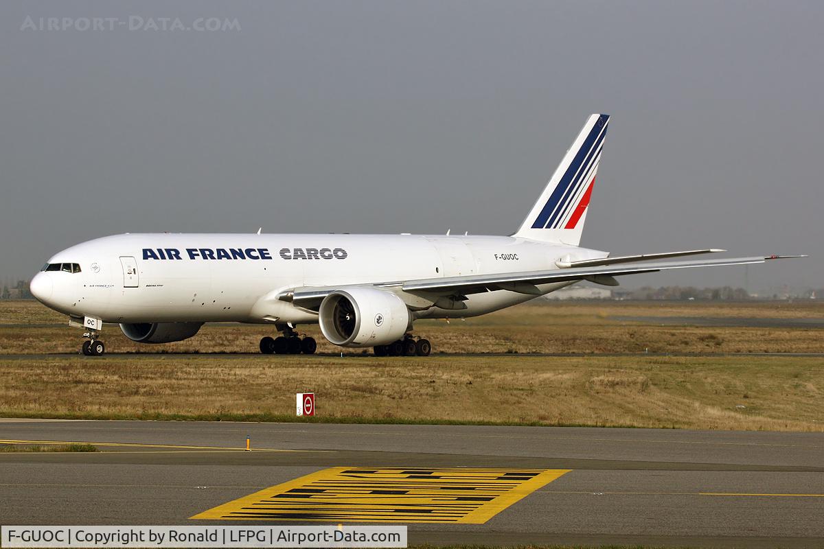 F-GUOC, 2009 Boeing 777-F28 C/N 32966, at cdg