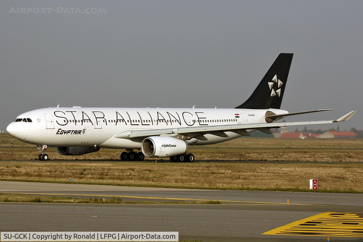 SU-GCK, 2006 Airbus A330-243 C/N 726, at cdg