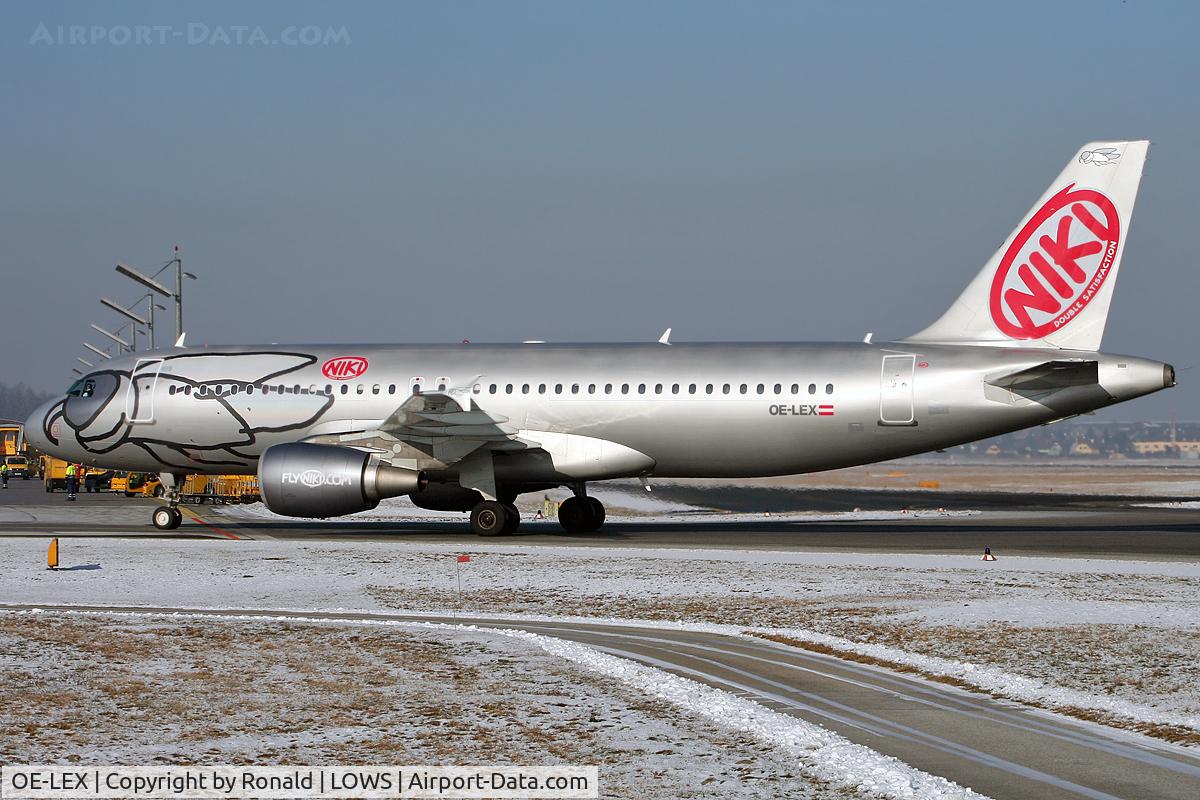 OE-LEX, 2006 Airbus A320-214 C/N 2867, at salzburg