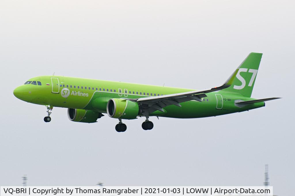 VQ-BRI, 2018 Airbus A320-271N C/N 8451, S7 Airlines Airbus A320Neo