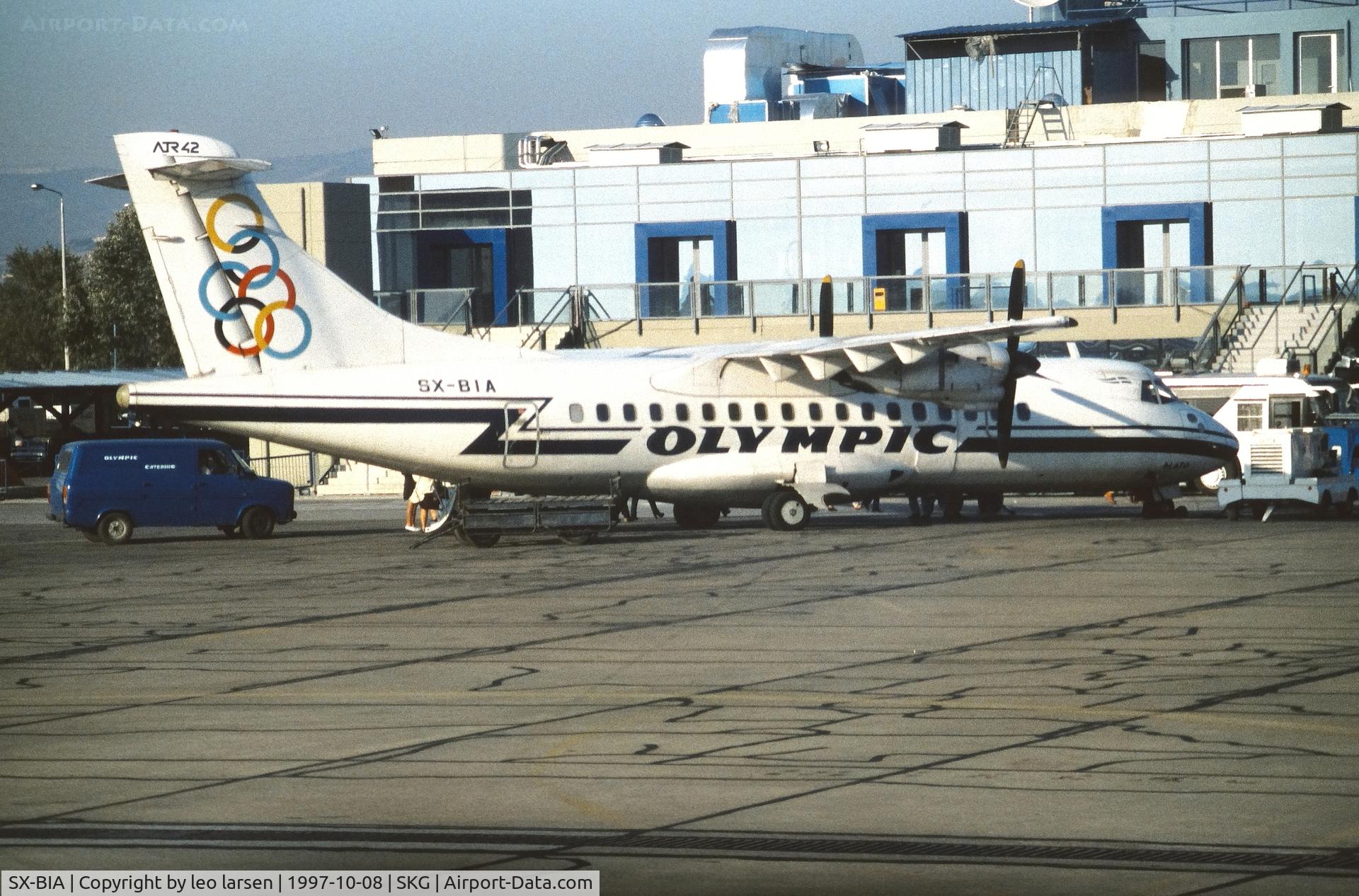 SX-BIA, 1989 ATR 42-312 C/N 169, Thessaloniki 8.10.19197