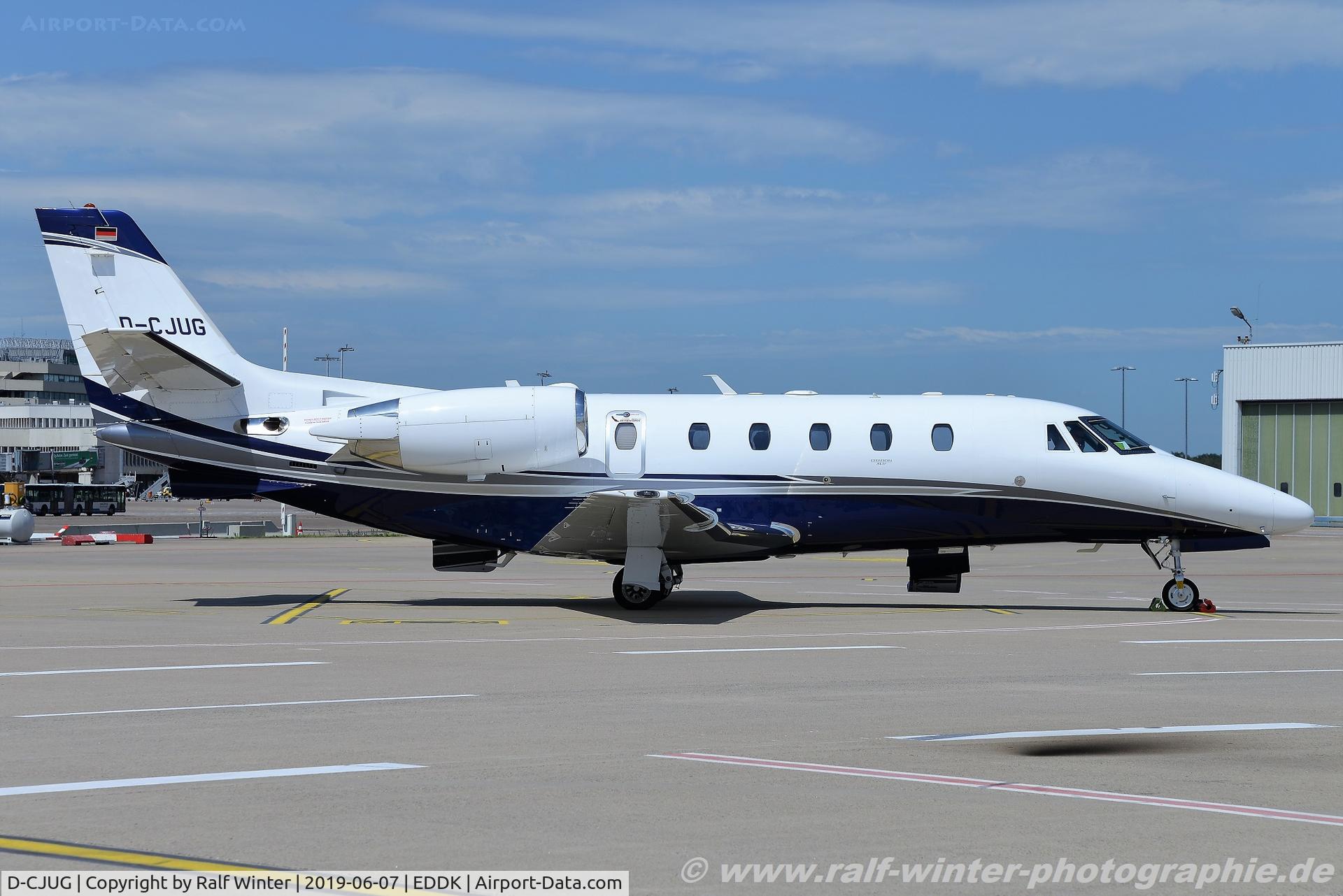 D-CJUG, 2016 Cessna 560XLS Citation Excel + C/N 560-6206, Cessna 560XL Citation XLS+ - ATL Atlas Air Service AG - 560-6206 - D-CJUG - 07.06.2019 - CGN