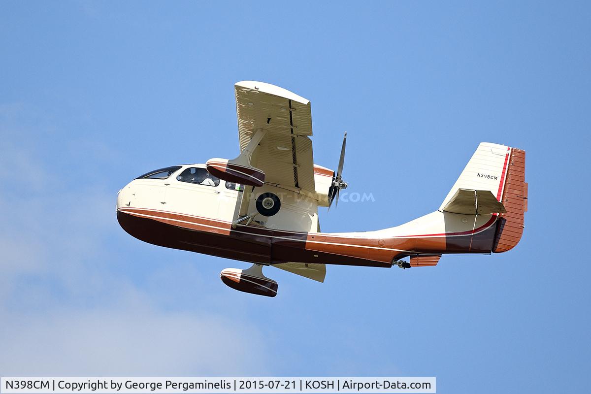 N398CM, 1947 Republic RC-3 Seabee C/N 387, Oshkosh 2015.