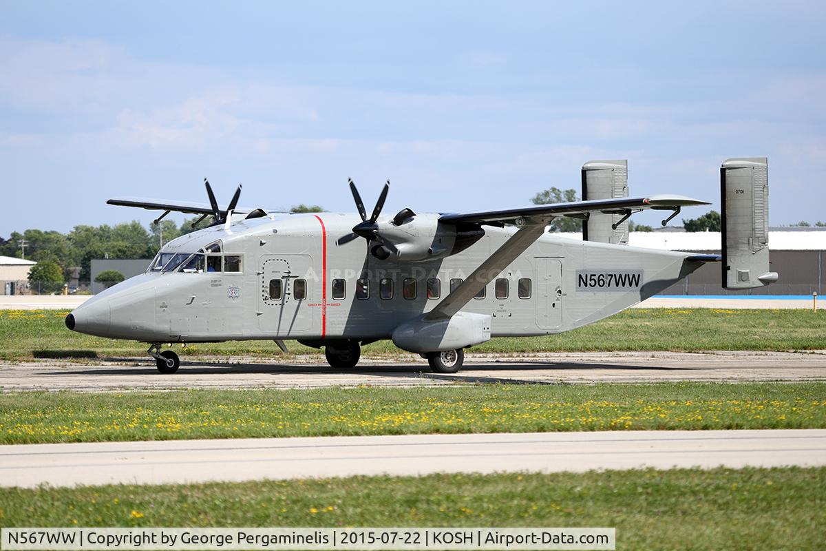 N567WW, 1992 Short C-23B Sherpa C/N SH.3211, Oshkosh 2015.