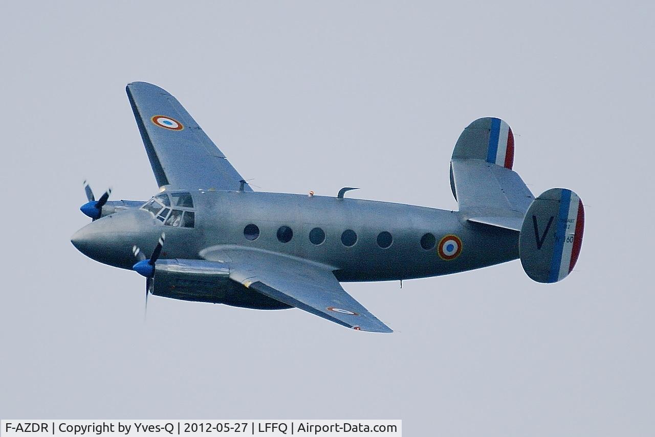 F-AZDR, Dassault MD-312 Flamant C/N 160, Dassault MD-312 Flamant, on display, La Ferté-Alais Airfield (LFFQ) Air Show 2012
