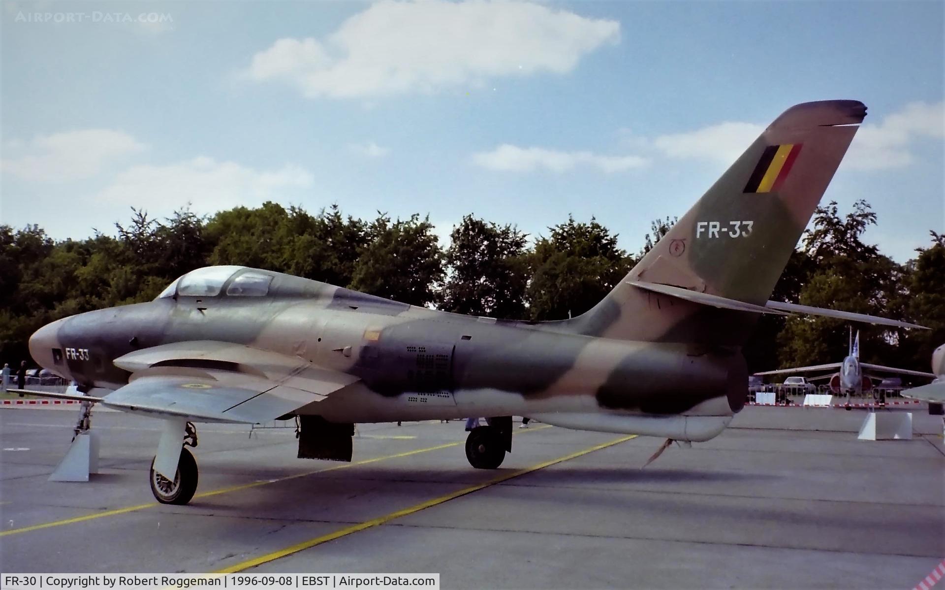 FR-30, Republic RF-84F Thunderflash C/N Not found (51-17015), OPEN DAY.PRESERVED.SAFFRAANBERG.