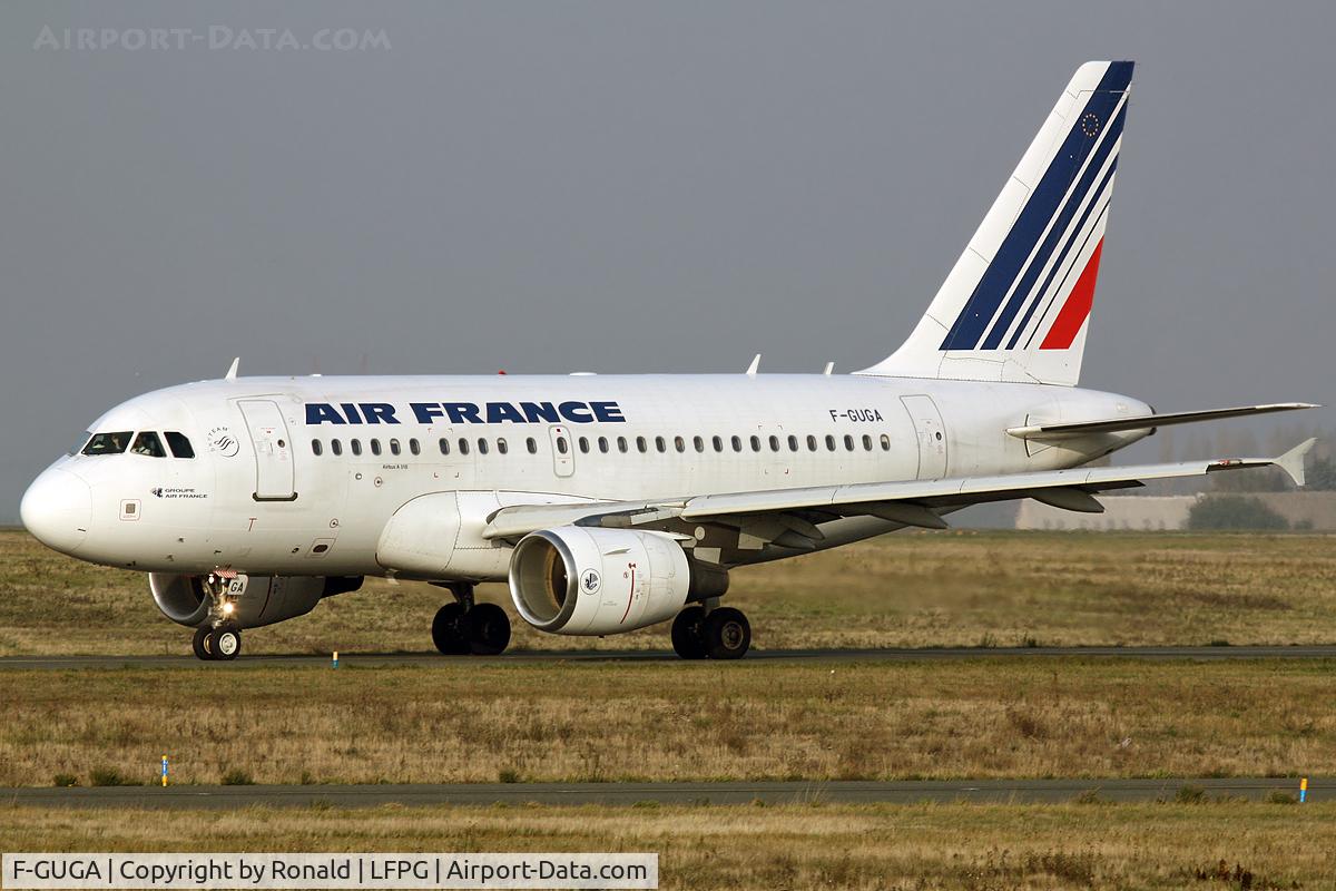 F-GUGA, 2002 Airbus A318-111 C/N 2035, at cdg