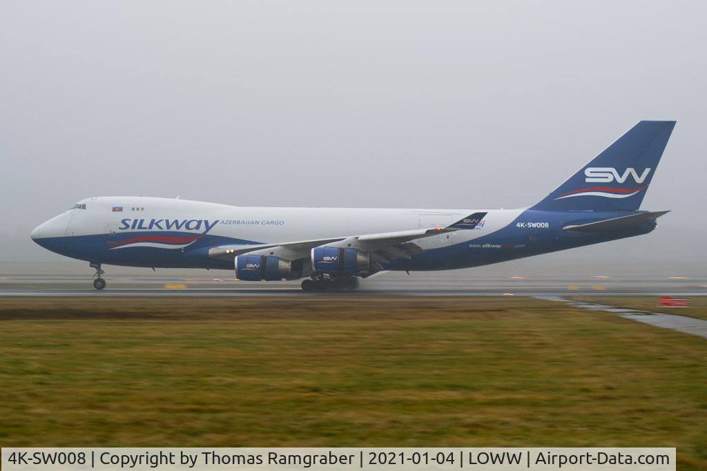 4K-SW008, 1999 Boeing 747-4R7F/SCD C/N 29732, Silk Way West Airlines Boeing 747-400F/SCD