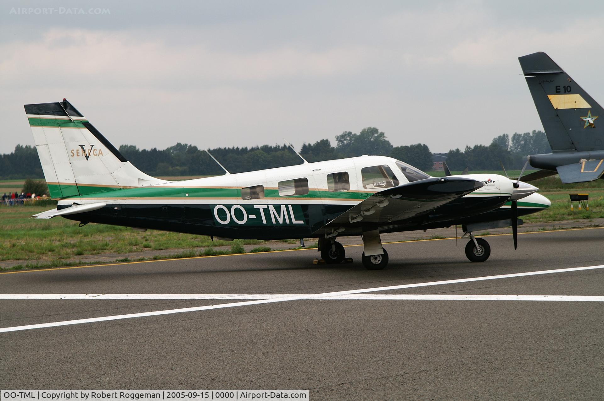 OO-TML, Piper PA-34-220T C/N 3449089, TRAINERSMEET.