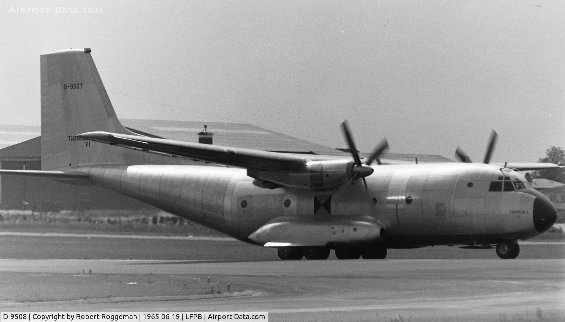 D-9508, 1963 Transall C-160 C/N V-2, PARIS AIRSHOW.PROTOTYPE V1.