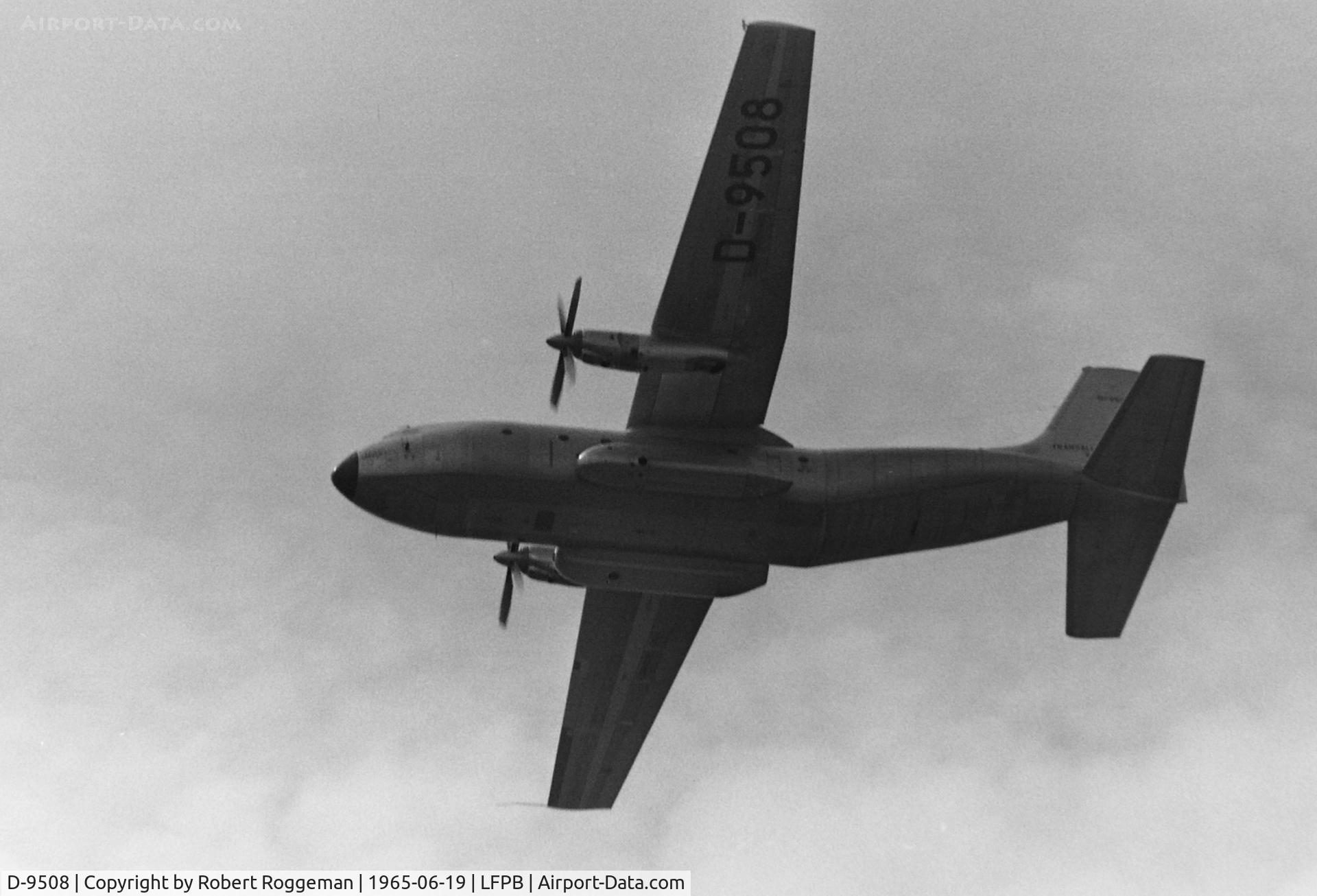 D-9508, 1963 Transall C-160 C/N V-2, PARIS AIRSHOW.PROTOTYPE V1.