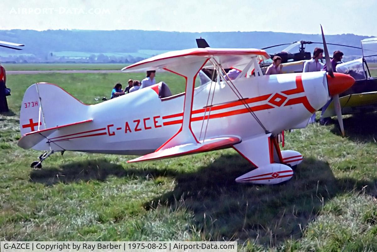 G-AZCE, 1975 Pitts S-1C Special C/N 373H, G-AZCE   Aerotek S-1S Special [PFA 1527] Weston-super-Mare~G @ 25/08/1975