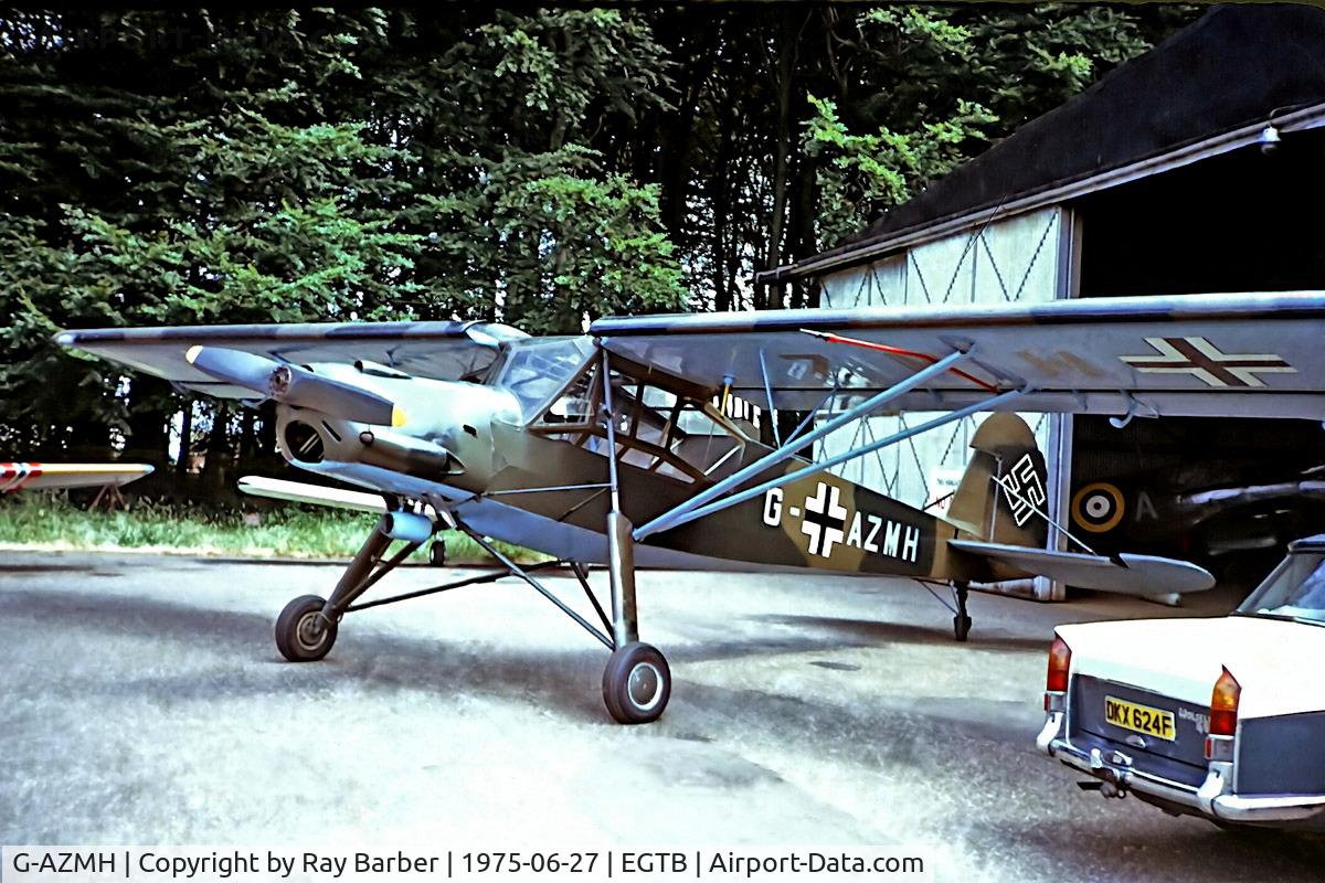 G-AZMH, 1951 Morane-Saulnier MS-500 Criquet C/N 637, G-AZMH   Morane-Saulnier MS.500 Criquet [637] Booker~G 27/06/1975