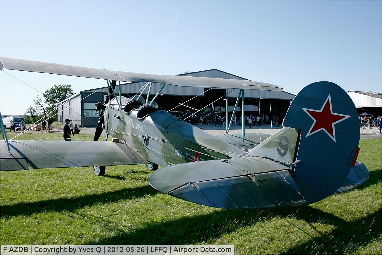 F-AZDB, Polikarpov Po-2W C/N 045, Polikarpov Po-2W, Static display, La Ferté Alais Airfield (LFFQ) Air Show 2012