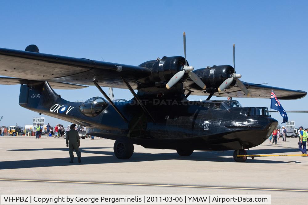 VH-PBZ, 1945 Consolidated PBY-6A Catalina C/N 2043, Australian International Airshow 2011.
