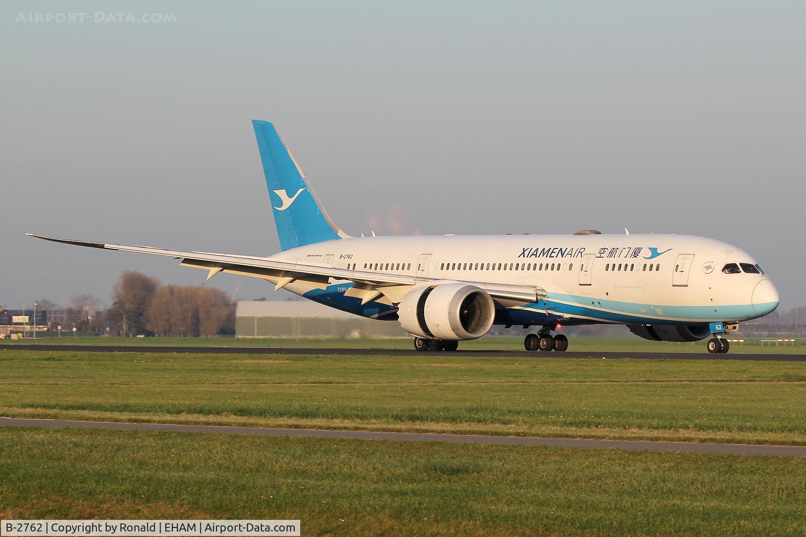 B-2762, 2015 Boeing 787-8 Dreamliner Dreamliner C/N 41542, at spl