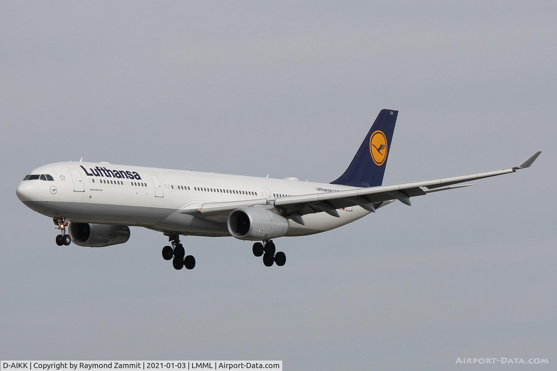 D-AIKK, 2008 Airbus A330-343X C/N 896, A330 D-AIKK Lufthansa