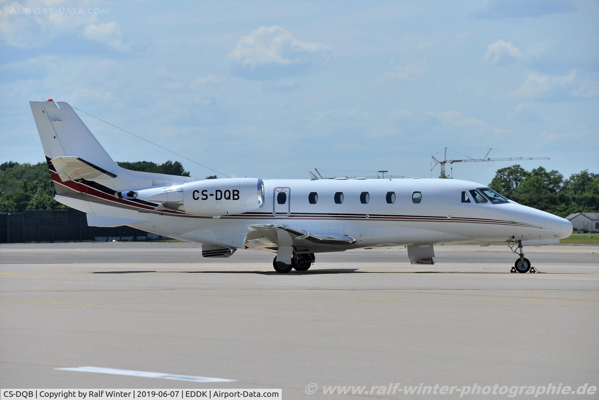 CS-DQB, 2008 Cessna 560XL Citation XLS C/N 560-5803, Cessna 560XL Citation XLS - NJE NetJets Transportes Aereos - 560-5803 - CS-DQB - 07.06.2019 - CGN