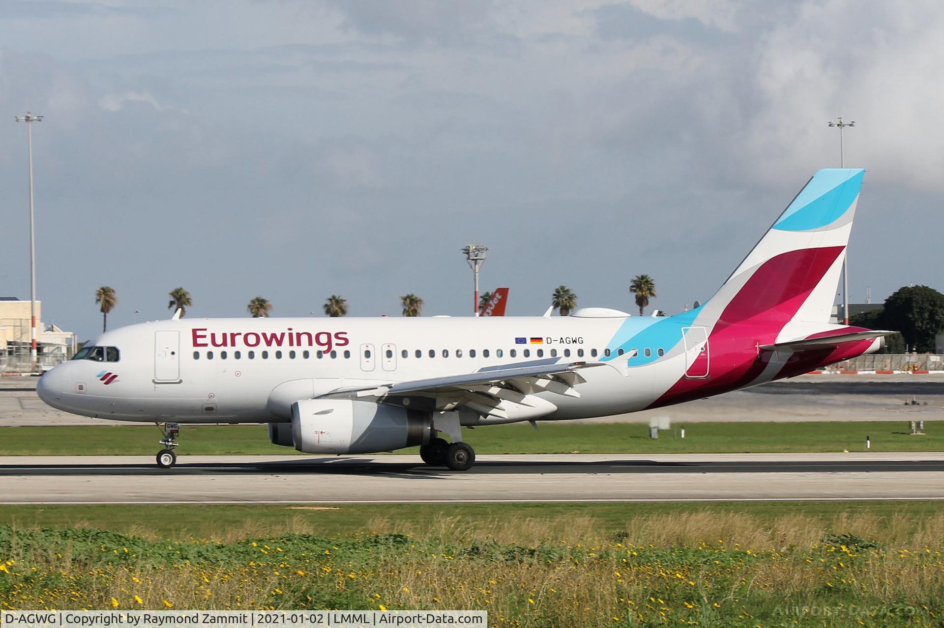 D-AGWG, 2007 Airbus A319-132 C/N 3193, A319 D-AGWG Eurowings