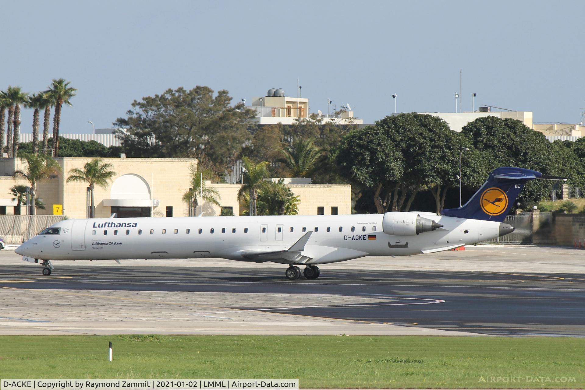 D-ACKE, 2006 Bombardier CRJ-900LR (CL-600-2D24) C/N 15081, Bombardier CRJ-900LR D-ACKE Lufthansa
