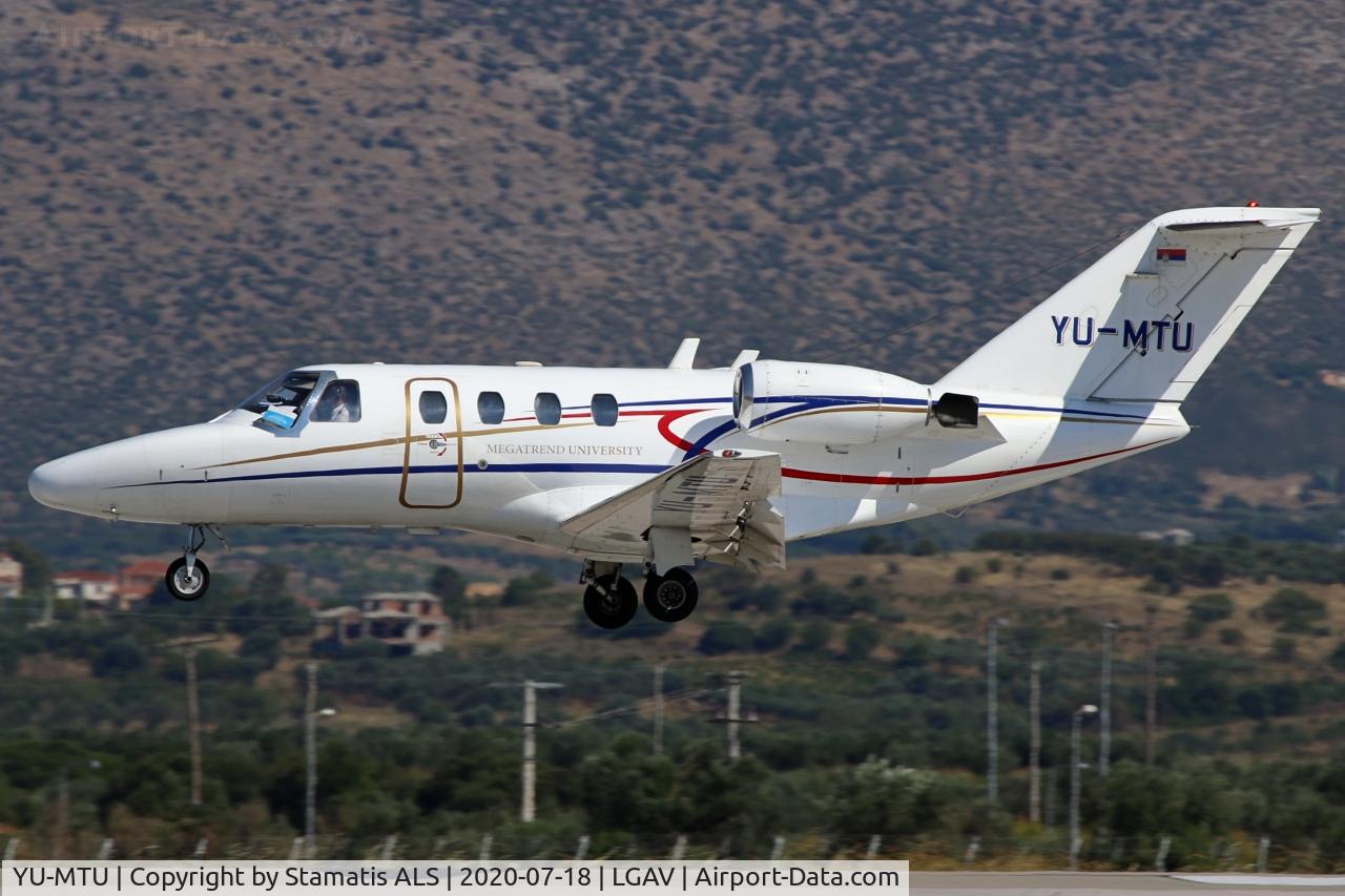YU-MTU, 1998 Cessna 525 CitationJet CJ1 C/N 525-0295, CESSNA 525