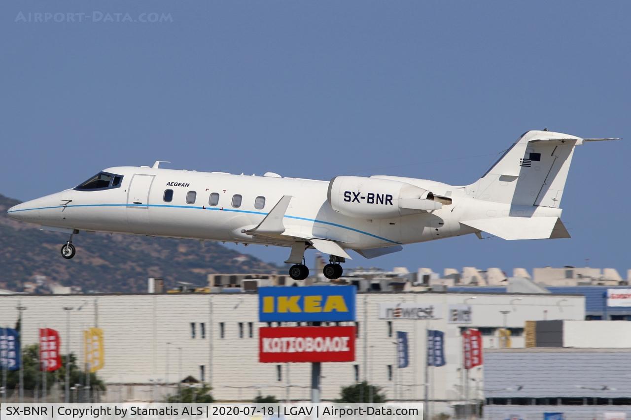 SX-BNR, 2006 Learjet 60 C/N 60-231, RWY 03L