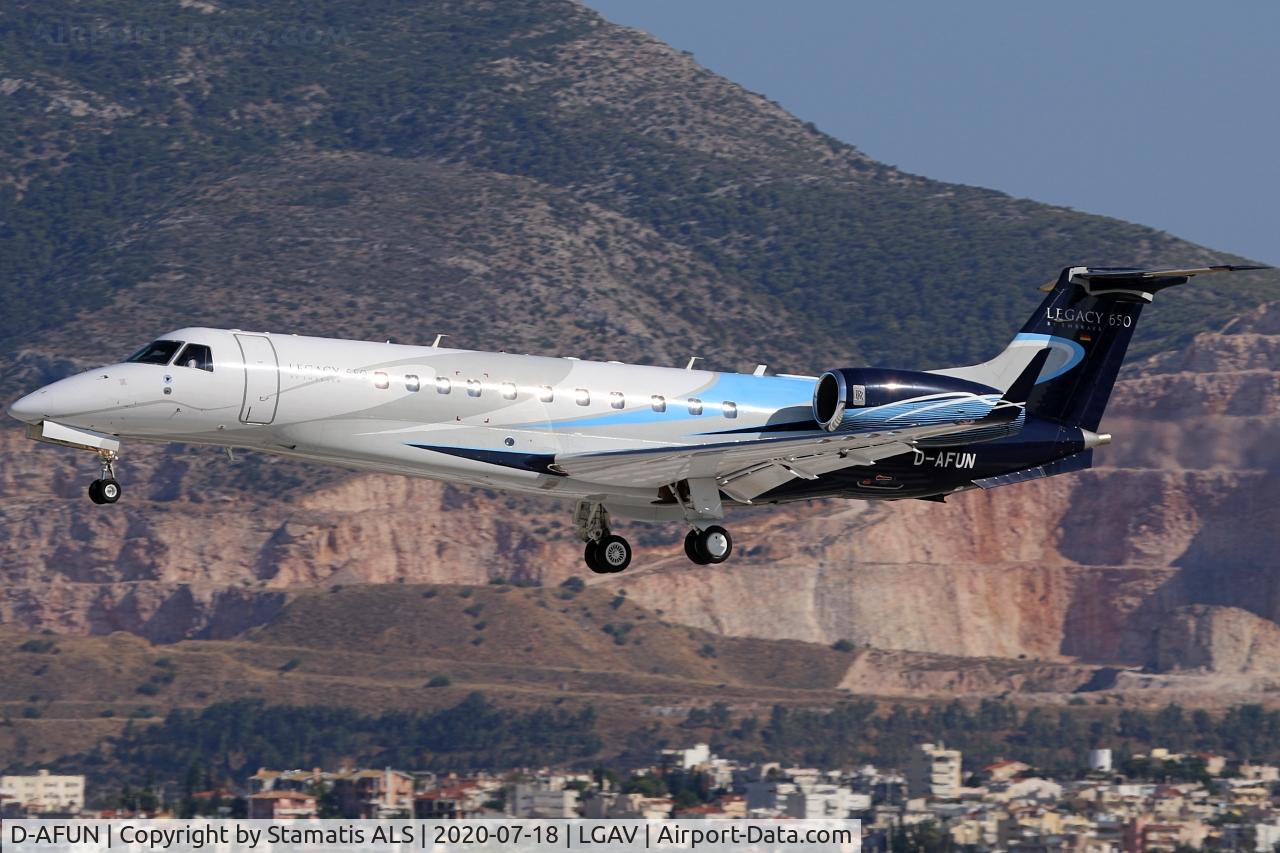 D-AFUN, 2013 Embraer EMB-135BJ Legacy 650 C/N 14501168, RWY 03L