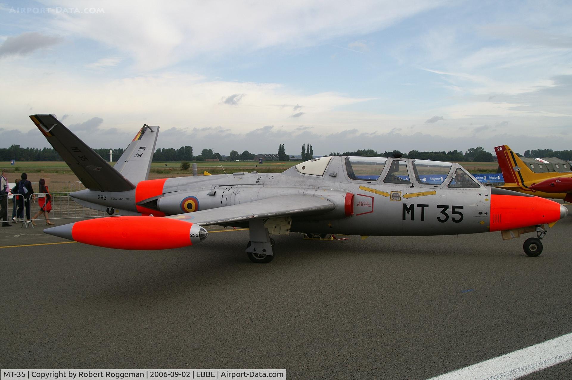 MT-35, Fouga CM-170R Magister C/N 292, OPEN DAY.