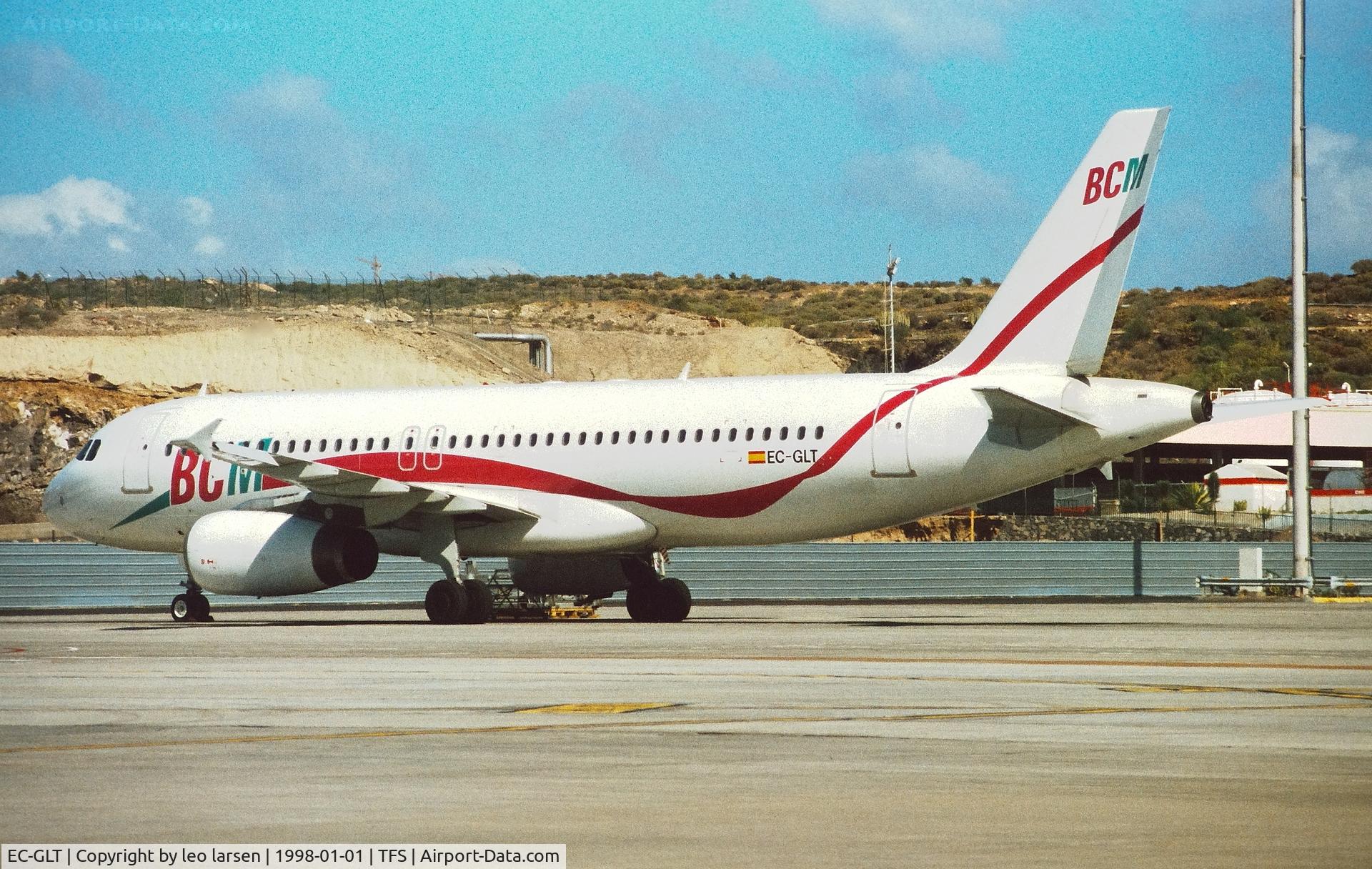 EC-GLT, 1992 Airbus A320-214 C/N 314, Tenerife South 1.1.1998
